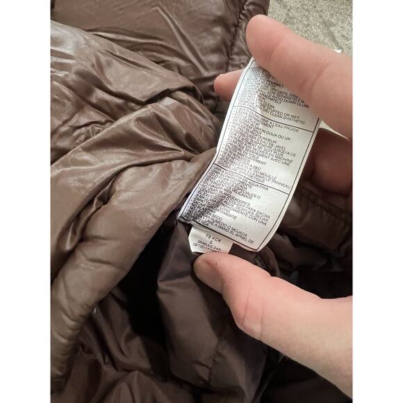NIKE ACG 550 Fill Brown Down Jacket Size‎ Small Quilted - Picture 7 of 10